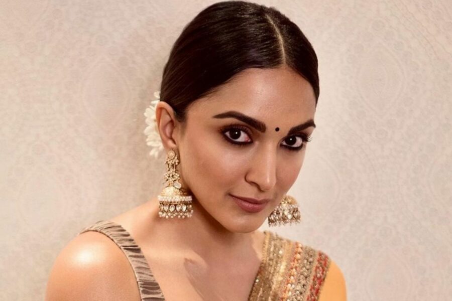 Kiara Advani’s yellow-orange sari is one you’ll wear on weddings